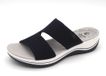 Jana Dames Slipper - 27270-805 Blauw - Wijdte H - Maat 41