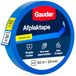 GAUDER Ruban de masquage pour peinture - Ruban de masquage de précision pour rénovation, décoration et projets de bricolage - Ruban de peinture Washi qui peut être retiré facilement sans résidus de colle (1 rouleau - 24 mm x 50 m)