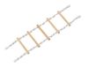 Nobby Cage Toy, breiladder met schroefbevestiging wit 75 x 20 cm; 5 treden