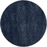 Safavieh California Shag Collectie SG151 Navy Polypropyleen Geweven Vloerkleed, 122 x 122 cm