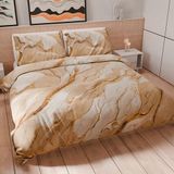 PETTI Artigiani Italiani - Dekbedovertrekset, A - Doracream, 155 x 220 cm