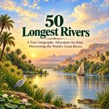 50 Longest Rivers: A Fun Geography Adventure for Kids Discovering the World's Great Rivers