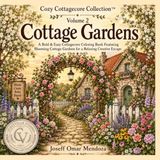 Cozy Cottagecore Collection™: Volume 2 — Cottage Gardens: Bold & Easy Cottagecore Coloring Book