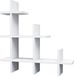 homemaniac Homemania Wandschap Alaska 80x18x80 cm wit