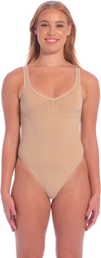 Perfect Secrets MAGIC Bodyfashion Perfect Shaper Low Back Body Body (lingerie) - Cappuccino - Maat L