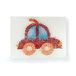 Pracht Creatives Hobby 6029-15031 String picture auto ca. 15 x 20 cm, klein string art plaatje, complete set met draad, metalen spijkers, gereedschap, sjabloon en houten plaatje