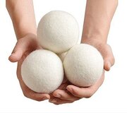 Drogerballen 6 Stuks - Herbruikbaar - Wol - Wit