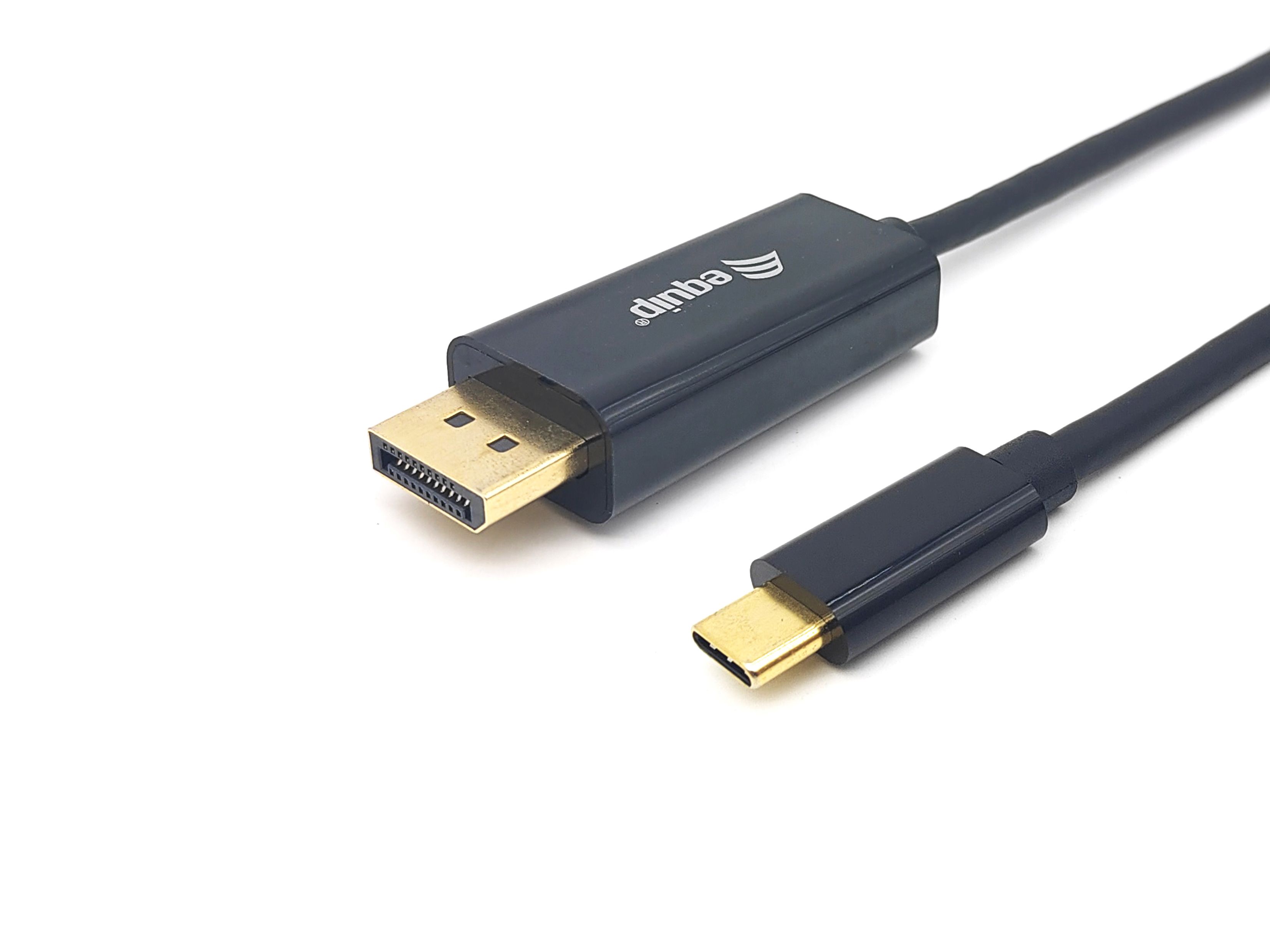 Equip USB-C naar DisplayPort kabel, M/M, 2,0 m, 4K/60Hz
