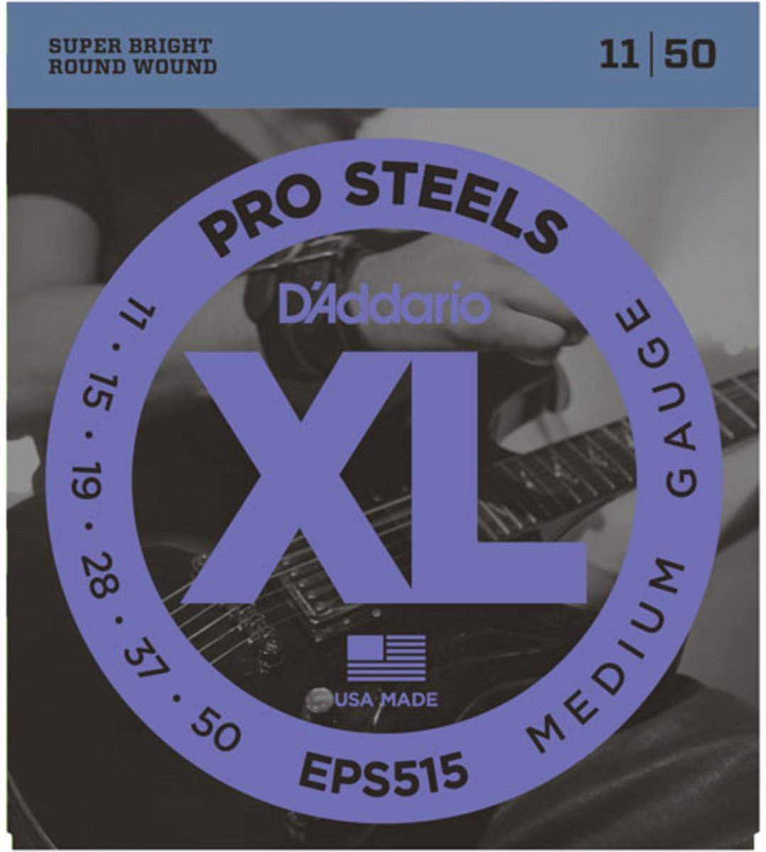 D'ADDARIO EPS515 11-50 Stainless Steel Roen wound