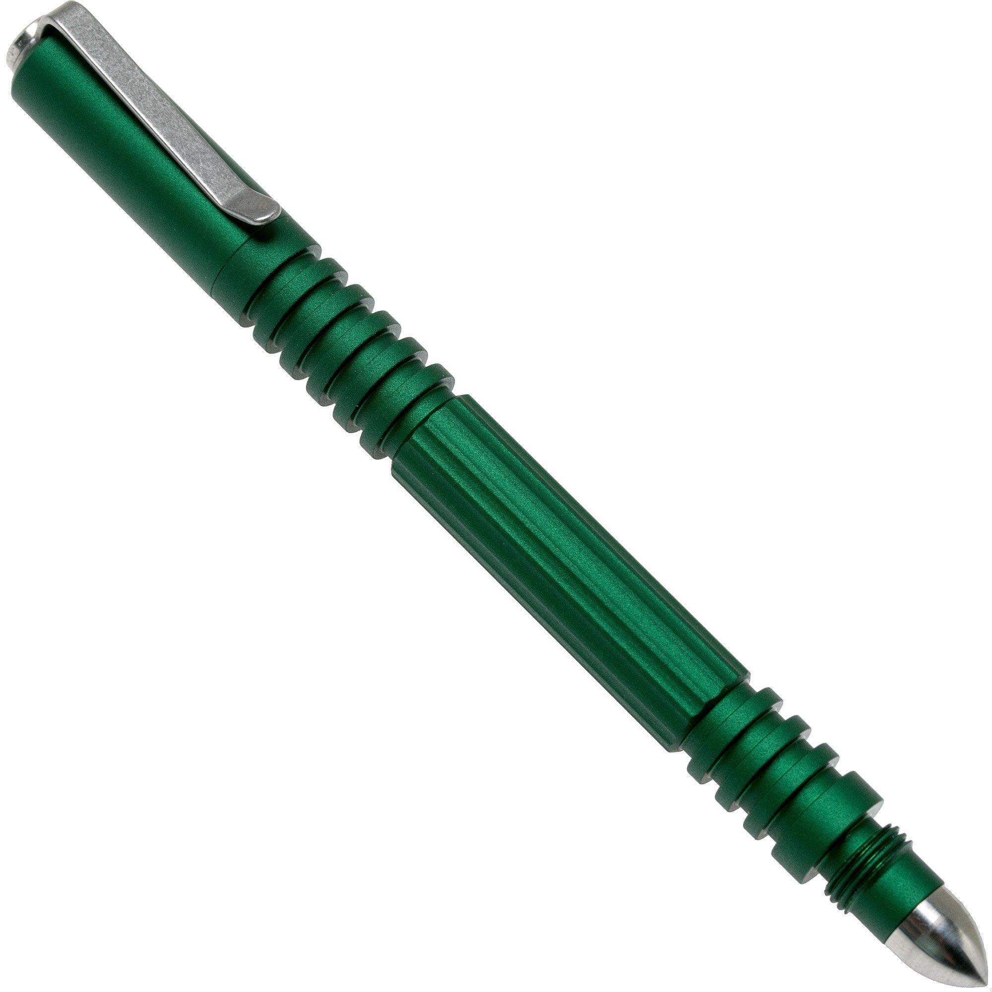 Rick Hinderer Rick Hinderer Investigator Pen Aluminium Matte Emerald Green, tactische pen