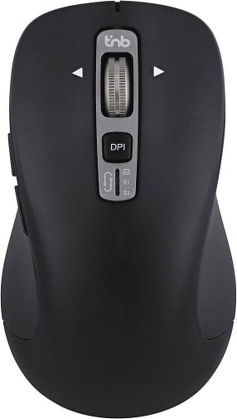 T'nB MWINFINITE muis Rechtshandig Bluetooth 3200 DPI Zwart