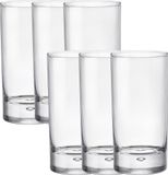 Bormioli Waterglazen/drinkglazen - 6x stuks - 375 ml - van glas
