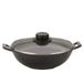 Kela Wokset Mini - 24 cm - Fonte - Noir - Avec couvercle