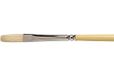 Winsor & Newton 5868006 Artists varkenshaarpenseel, plat penseel, nr. 6, lange steel