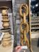 Nampook Ketting voor deco 54 cm bruin kerstversiering