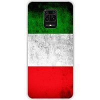 Xiaomi Drapeau italie bedrukt siliconen hoesje compatibel met Redmi Note 9S