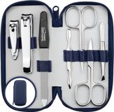 manicureset marQus Solingen Duitsland Manicuresets voor dames & heren set van 7 stuks – Kwaliteits verzorgingsset Nagelknipper & Teennagelknipper, pincet Nagelkit – Perfect Cadeau voor alle gelegenheden