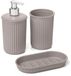 Tatay Baobab Badkamer Organizer 3 Eenheden Beige