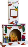Bankers Box Play - Speelhuis stevig karton - Open haard - Inkleurbaar