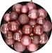 Kaemingk B.V. Boules de Noël - 30x pc - vieux rose - 4, 5, 6 cm - plastique - mat-brillant-paillettes