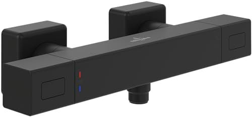 Villeroy & Boch Universele Douchethermostaat - Mat Zwart