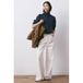 Mango blouse met krijtstreep marineblauw