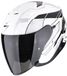 Scorpion EXO-Z1 Vue Zwart Wit Zilver Jethelm - Helm