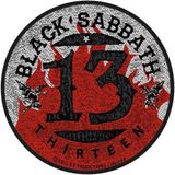 Black Sabbath - 13 Flames Circular Patch - Multicolours