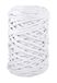 Rayher Braidy Gerecycled garen, gevlochten, 4 mm diameter, wit, 250 g, 65 m, om te breien en te knutselen