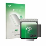 upscreen Privacy Screenprotector voor Motorola Razr 70 (Achterdisplay) - Folie Beschermfolie Blauwlichtfilter