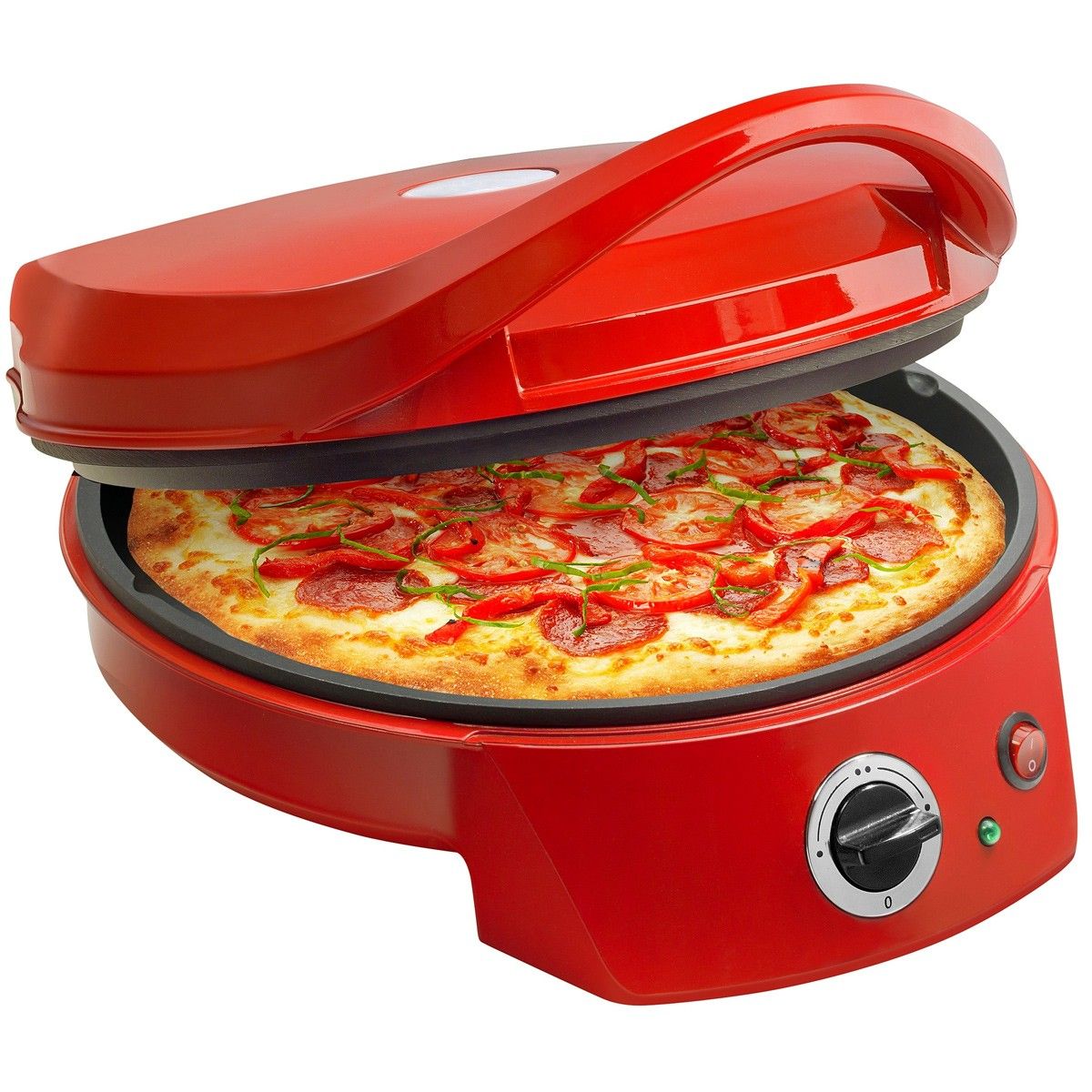 Bestron APZ400 Pizzamaker - 1800W - Rood