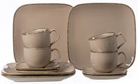 Ritzenhoff & Breker Koffieservies Casa, 12-delig, Nougat