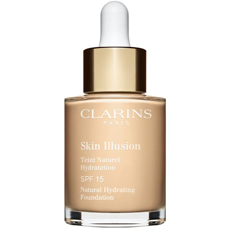 Clarins Skin Illusion Spf 15 Natural Hydrating Foundation 30 Ml 101 Linen
