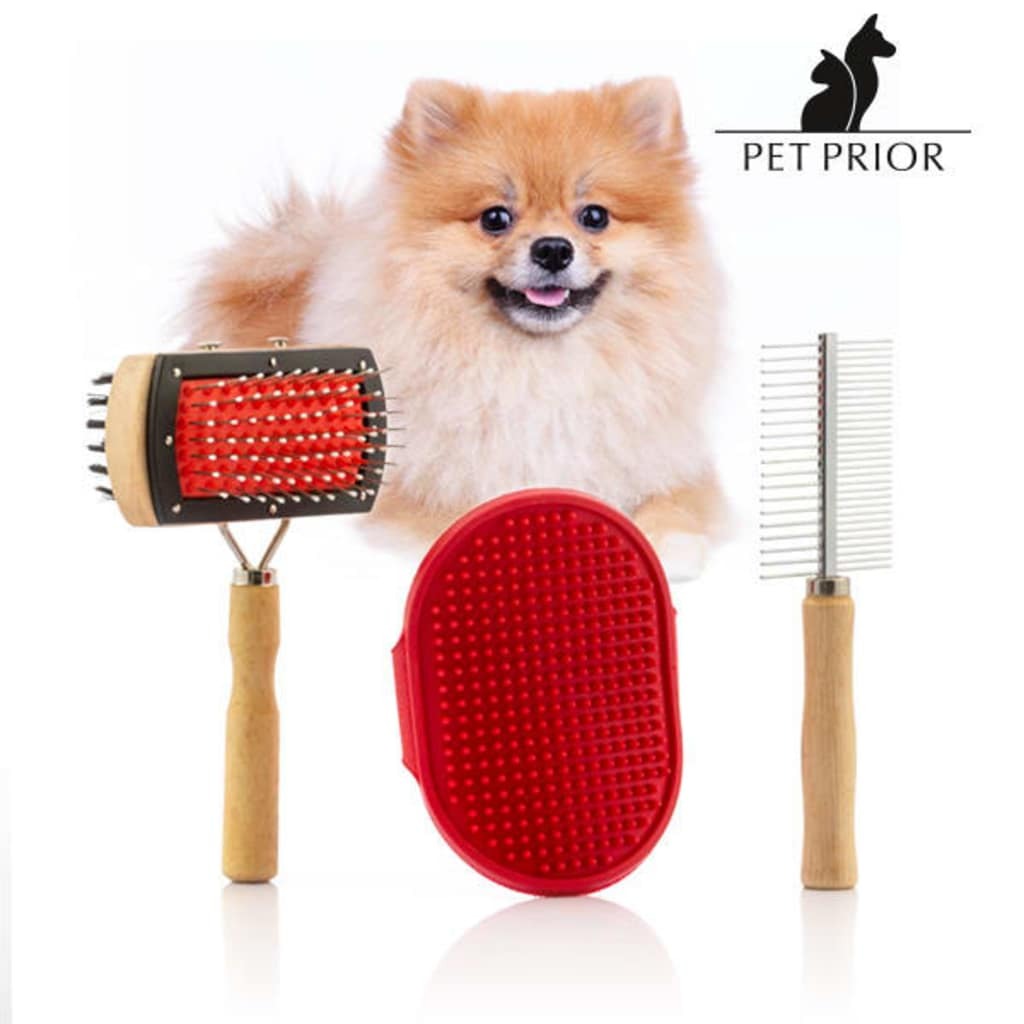 - Collection Pet Prior Borstelset voor Honden (3 Stuks)