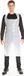 Merkloos / Sans marque Hygostar Plastic Wegwerp Schort Wit - 200 stuks - 16 micron