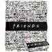 FRIENDS Silky Touch superzachte plaid 152 x 127 cm