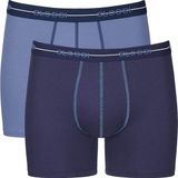 sloggi Langer Boxer Blue Start