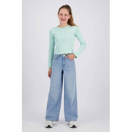 Raizzed Monaco wide leg jeans - lichtblauw