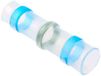 RS PRO Soldeermof 2,3 mm/4,5 mm, 29,3 mm lengte 1 kV ø 2,3 → 4,5 mm blauw polyethyleen met lage dichtheid 1-delig, verpakking van 100 stuks