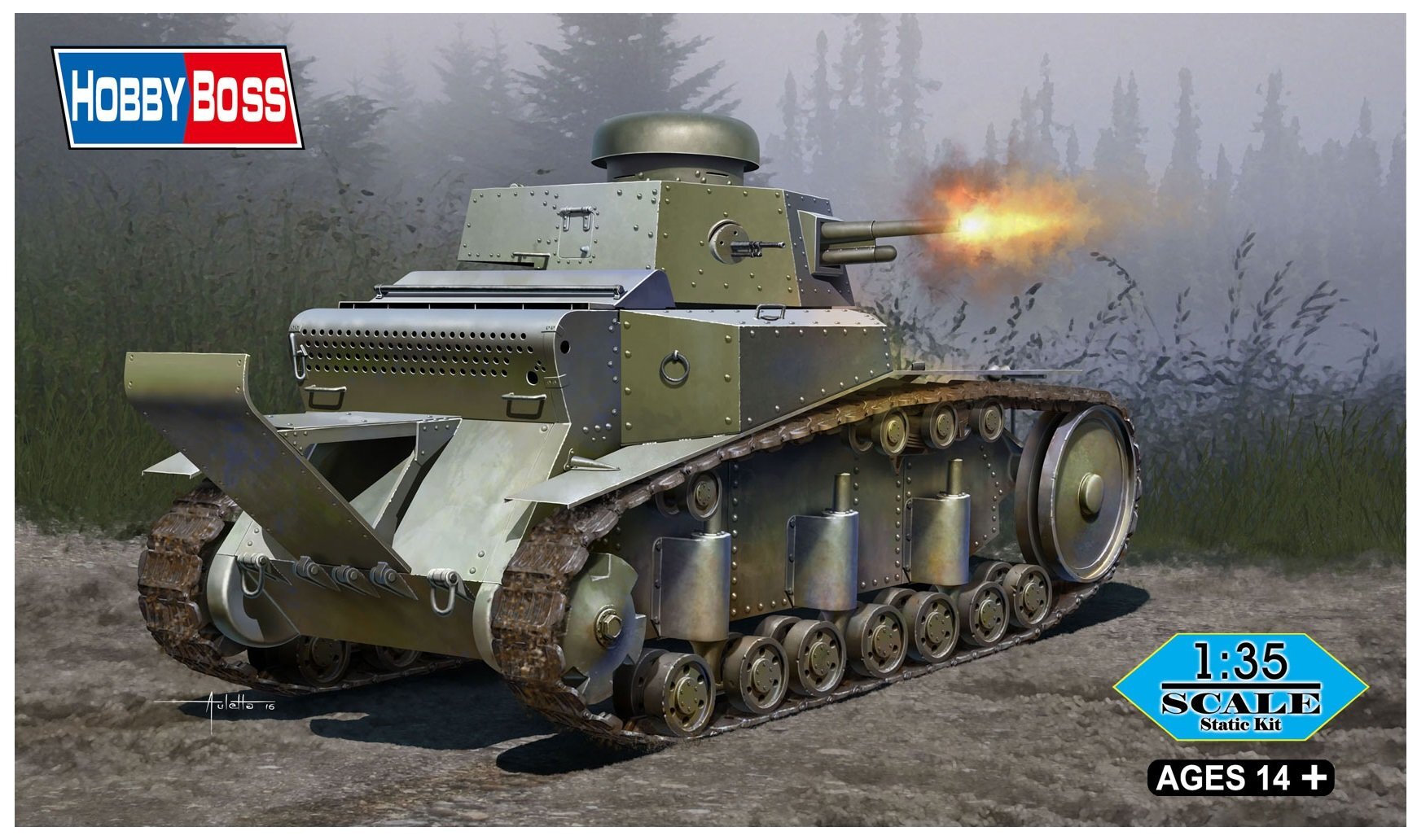 Hobbyboss Soviet T-18 Light Tank Mod.1930