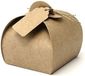 Merkloos 20x Kado doosjes bruin