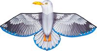 HQ Invento HQ Bird Kite Meeuw 106527 Wit 175 x 80 cm