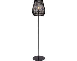 Lucide NERIDA - Vloerlamp Binnen/Buiten - &#216; 35 cm - 1xE27 - IP44 - Zwart