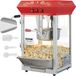 VEVOR Popcornmachine Maker Popcornmachine 850W 8oz Rood