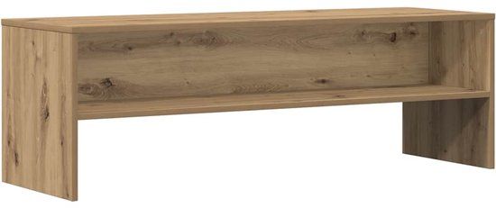 VidaXL TV-meubel 120x40x40 cm bewerkt hout artisanaal eikenkleurig