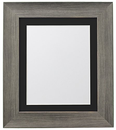 FRAMES BY POST Hygge Fotolijst, kunststof glas, wolfgrijs met zwarte houder, 30 x 24 afbeeldingsformaat 24 x 20 inch