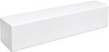 Bellatio Design Piepschuim baksteen vormen - 1x - 30 x 7,5 x 7,5 cm - styropor hobby / DIY vorm - basis knutselfiguren