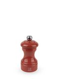 PEUGEOT - Bistro Pepermolen - Klassieke pepermolen - Gemaakt met PEFC-gecertificeerd hout - Gemaakt in Frankrijk, 10 cm - Terracotta