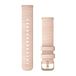 Garmin 20mm Quick Release Band - Pink Nylon with Gold Buckle