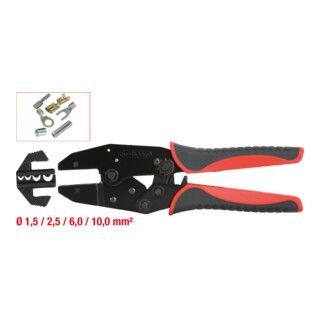 KS Tools krimptang voor niet-geïsoleerde kabelschoenen - 220mm